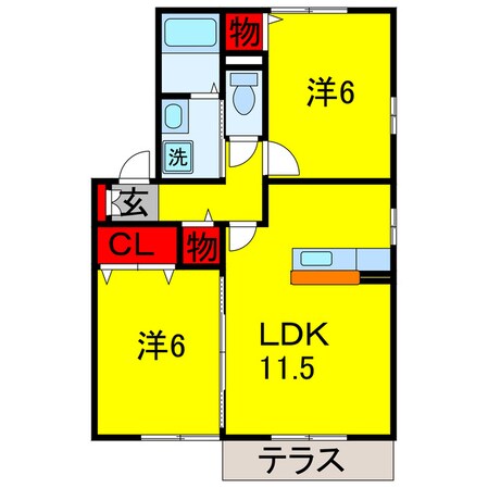 上総村上駅 徒歩24分 1階の物件間取画像